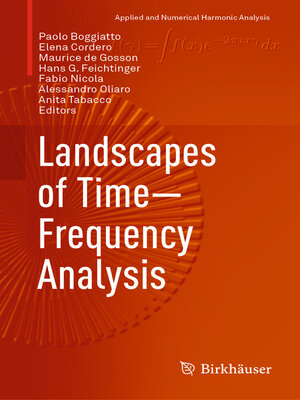 cover image of Landscapes of Time-Frequency Analysis